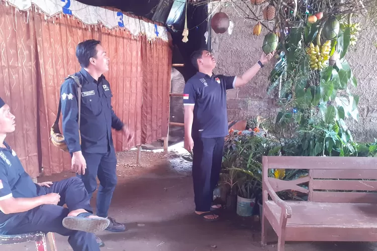 TPS unik di Rumpin, Kabupaten Bogor untuk kurangi angka golput pada Pemilu 2024. (Mulya/Metropolitan)