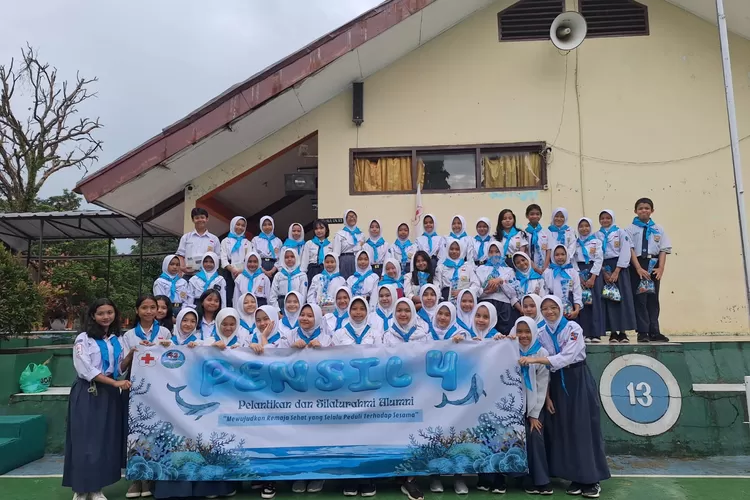 palang merah remaja SMPN 13 Bogor (METROPOLITAN)