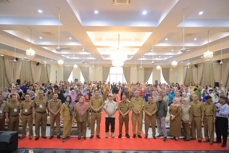 Pj Wali Kota Bekasi Gani Muhamad dalam workshop Dinas Pendidikan (Pemkot Bekasi)