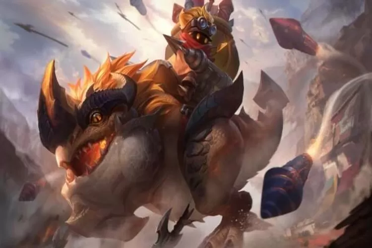 Salah satu Hero Fighter yang sangat lemah ketika menghadapi Natan saat push rank Game Mobile Legends yaitu Barats. (Moonton)