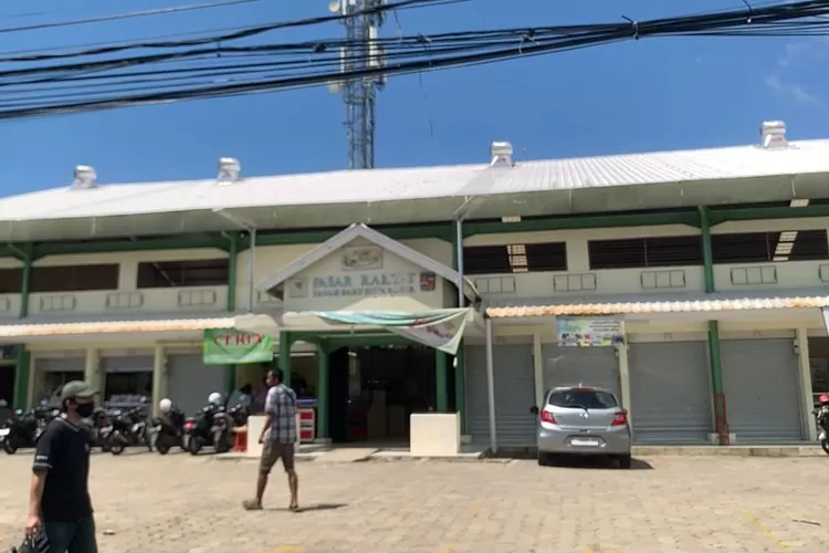 Ilustrasi: Kondisi Pasar Tanah Baru Bogor terlihat masih sepi baik dari pengunjung hingga para pedagangnya. 