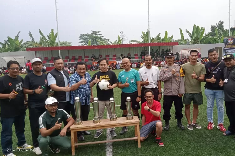 Tokoh muda Aji Jaya Bintara menggagas turnamen sepakbola bertajuk Tournament Kang Jaya Cup. (Ryan/Metropolitan)