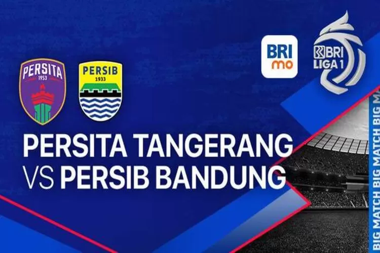 Link Live Streaming laga Persita Tangerang vs Persib Bandung di lanjutan BRI Liga 1 musim 2023/2024. (vidio.com)