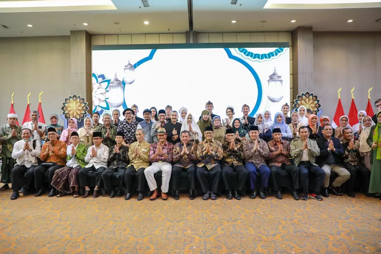 Halal bihalal Pemerintah Kabupaten Purwakarta. (Diskominfo)