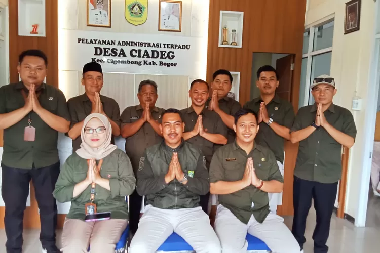 Pemerintah Desa Ciadeg Kabupaten Bogor. (Anto/Metropolitan)