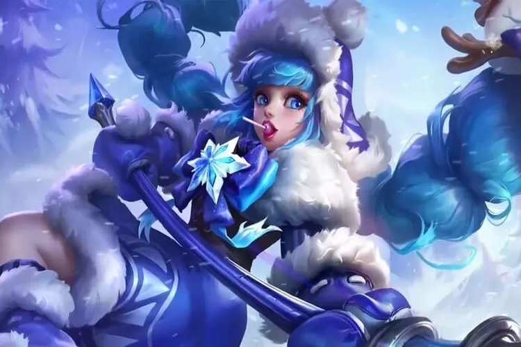 Salah satu rekomendasi Hero Fighter di Gold Lane untuk solo ranked di Game Mobile Legends yaitu Ruby. (Moonton)