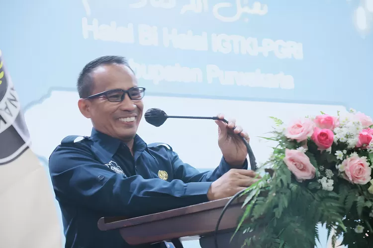 Kadisdik Kabupaten Purwakarta, Dr Purwanto menjelaskan kebijakan larangan loka karya wisata pelajar ke luar kota/ (Diskominfo Purwakarta)