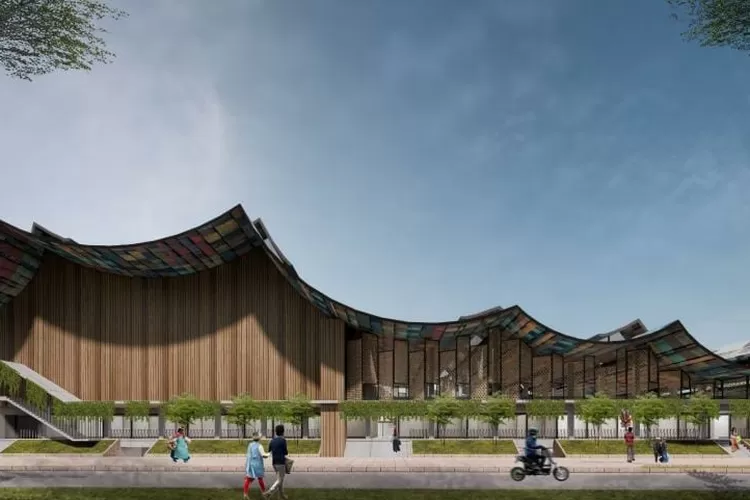 Revitalisasi Pasar Gembrong Sukasari Bogor (Fadli/Metropolitan)