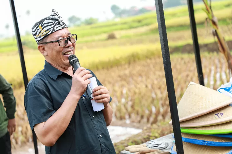  Pemerintah Kabupaten (Pemkab) Purwakarta menyiapkan ratusan pompa penyuplai air bagi areal persawahan jelang musim kemarau. (Diskominfo Purwakarta)