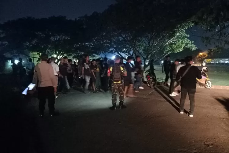 Kecamatan Kotabaru Karawang gencarkan patroli demi cegah kriminalitas. (Samsudin/Metropolitan)