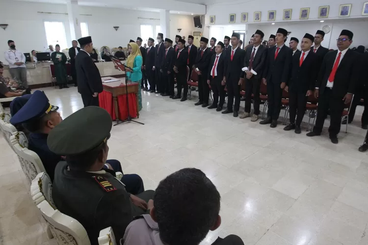 Tak kurang dari 30 orang Panitia Pemilihan Kecamatan (PPK) untuk Pilkada 2024 di Kota Bogor dilantik  (Rifal/Metropolitan)