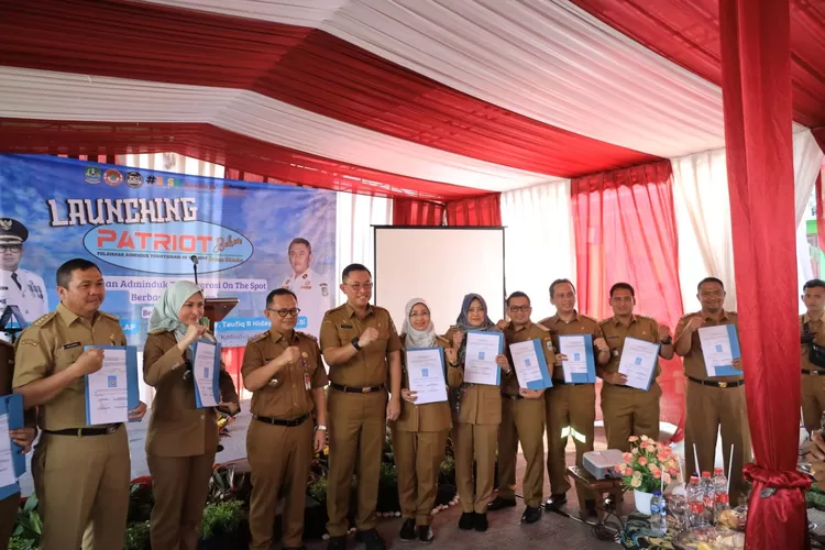 Pemerintah Kota Bekasi Launching pelayanan Administrasi Kependudukan On The Spot berbasis Kelurahan (Patriot Beken)  (Pemkot Bekasi)