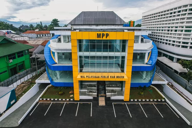 MPP Kabupaten Bogor berlokasi di Jalan Tegar Beriman Cibinong, tepatnya di depan kantor DPMPTSP Kabupaten Bogor. (MPP Kabupaten Bogor)