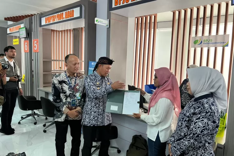 BPJS Ketenagakerjaan Bogor Cileungsi hadir di MPP Cibinong. (BPJS)