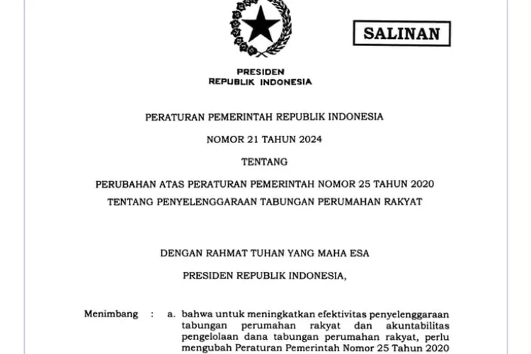 Ini Dia Isi PP Nomor 21 Tahun 2024 yang Mengatur Gaji Karyawan Swasta