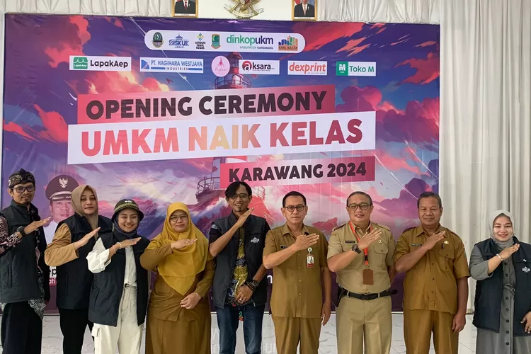Dinas Koperasi dan UKM Purwakarta gelar UMKM Naik Kelas, agar para pelaku UMKM di Karawang bisa ubah mindset. (Samsudin)