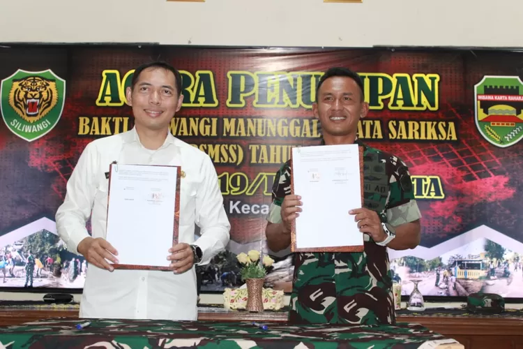 Jajaran Pemkab Purwakarta dan Kodim 0619 Purwakarta menggelar kegiatan penutupan program Bakti Siliwangi Manunggal Satata Sariksa (BSMSS) tahun anggaran 2024 (Herman)