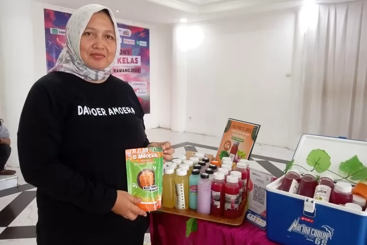 Warga Karawang sukses kembangkan bisnis jus honje. (Samsudin)