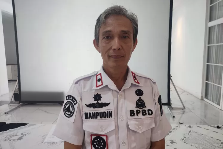 Kepala Badan Penanggulangan Bencana (BPBD) Kabupaten Karawang, Mahpudin (Samsudin)