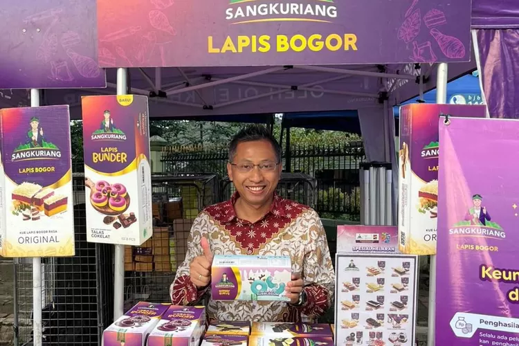 Lapis Bogor Sangkuriang hadirkan oleh-oleh khas dan unik, yakni Donat Kukus Bubble Gum, yang hadir di momen Hari jadi Bogor ke 542 (istimewa)
