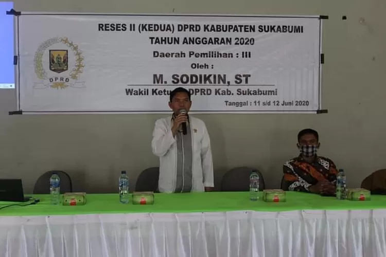 Wakil Ketua DPRD Kabupaten Sukabumi Muhammad Sodikin (Satiri)