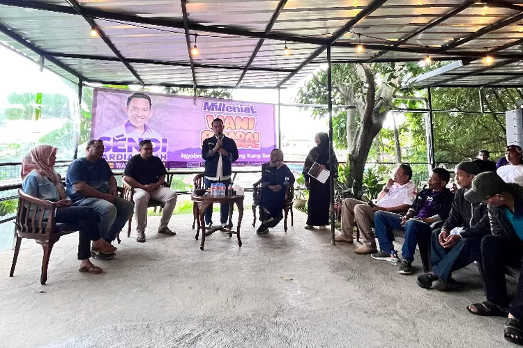 Lewat diskusi Milenial Wani Bicara, bakal Calon Wali Kota Bogor Sendi Fardiansyah ajak kaum muda berperan bangun masa depan Kota Bogor (Dok pribadi)
