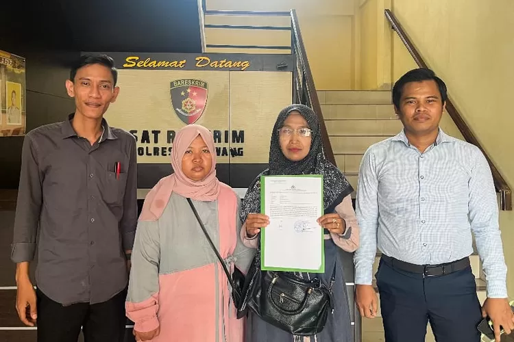 GUSDURian bersama LBH Ansor Karawang mendampingi korban dugaan pencabulan anak dibawah umur oleh oknum guru ngaji (Samsudin)