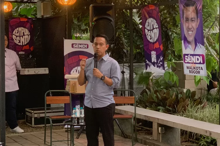 Bakal Calon Wali Kota Bogor Sendi Fardiansyah (Rifal/Metropolitan)