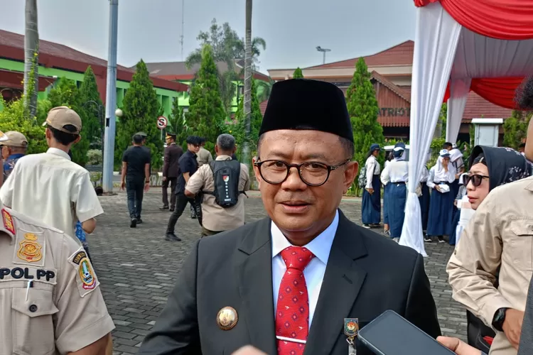 Pj Wali Kota Bekasi Gani Muhamad. (Adin)