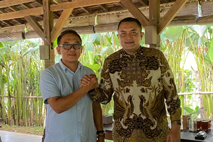 Dua tokoh Gerindra Kabupaten Bogor Iwan Setiawan dan Rudy Susmanto sepakat memenangkan Gerindra di Pilbup Bogor 2024 (Ist)
