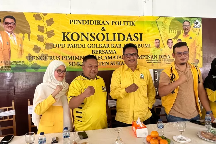Bakal Calon Bupati Sukabumi, Asep Japar atau sering dipanggil Kang Asep (Asjap) kembali menyambangi kader Partai Golkar (Satiri)