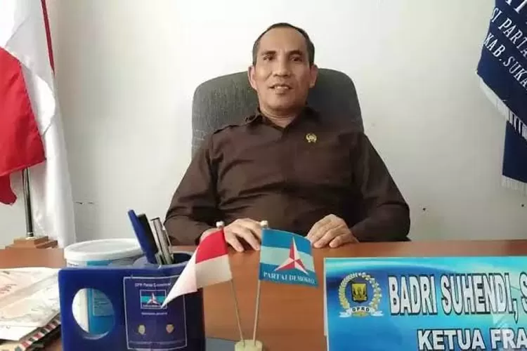 Anggota DPRD Kabupaten Sukabumi Fraksi Partai Demokrat Badri Suhendi (Satiri)
