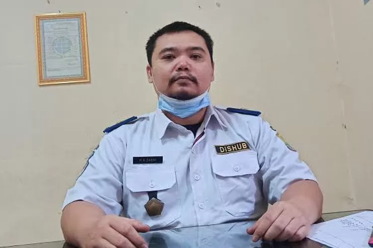 Kepala UPTD PKB Dishub Karawang, Herdiansyah A.Z. (Samsudin)