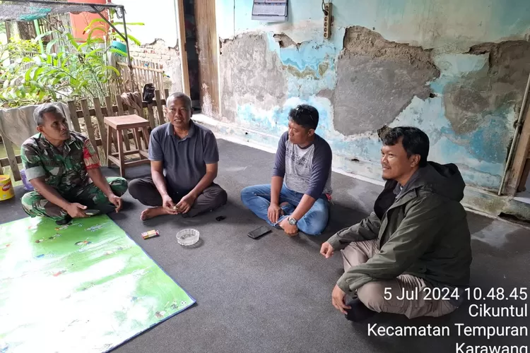 KP3 Karawang klaim tidak temukan penjual dan pembeli pupuk subsidi yang dijual bebas secara eceran alias ilegal di Tempuran (istimewa)