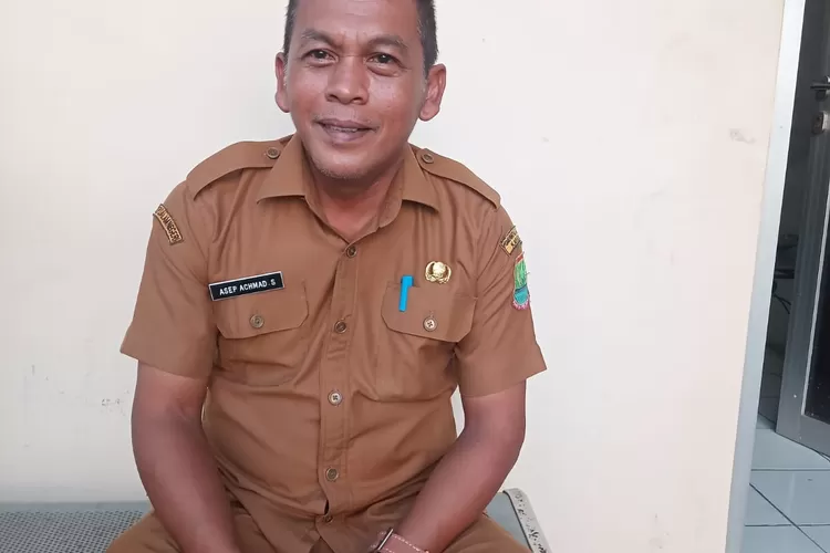 Kabid Perlindungan dan Jaminan Sosial Dinsos Karawang Asep Achmad S (Samsudin)