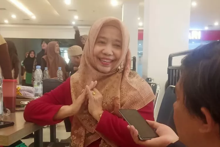 Ketua Himpaudi Kabupaten Karawang Lilis (Herman)