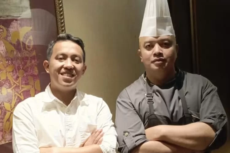 Bakal Calon Wali Kota Bogor Sendi Fardiansyah bersama Salman Abdullah, chef asal Indonesia yang kini bekerja di Hotel Fairmont Arab Saudi (dok pribadi)
