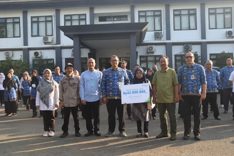 Ahli waris Penyuluh Pertanian Swadaya (PPS) di Nanggung meninggal dunia usai salat dapat santunan BPJS Ketenagakerjaan Bogor Cileungsi (BPJS)