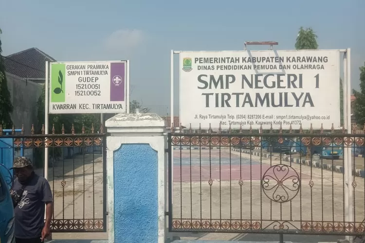 Ilustrasi SMPN 1 Tirtamulya Karawang (Herman)