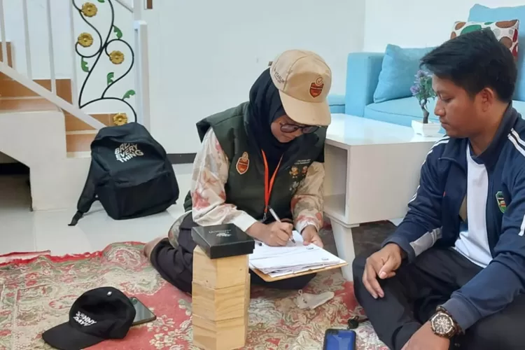 Petugas Pantarlih di Kabupaten Purwakarta (Aik/Metropolitan)