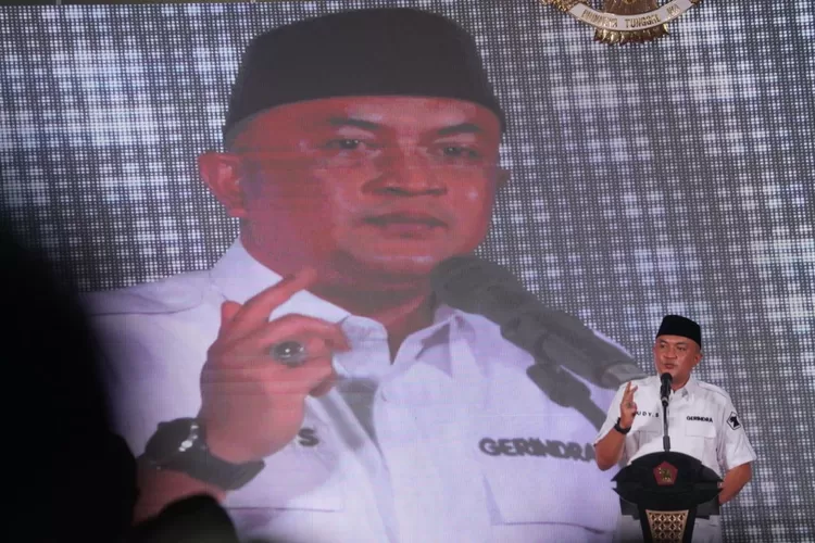 Bakal calon bupati Bogor 2024 dari Partai Gerindra Rudy Susmanto. (Arifin)