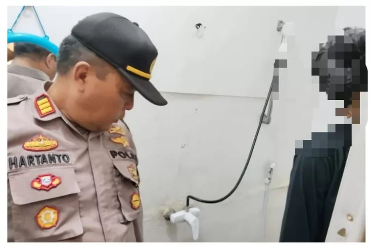 Polisi melakukan olah TKP penemuan jenazah di salah satu homestay di Dramaga, Kabupaten Bogor. (Polres Bogor)
