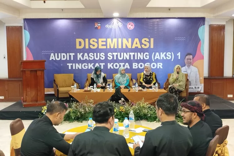 Suasana acara diseminasi AKS semester I yang diselenggarakan Pemkot Bogor. 