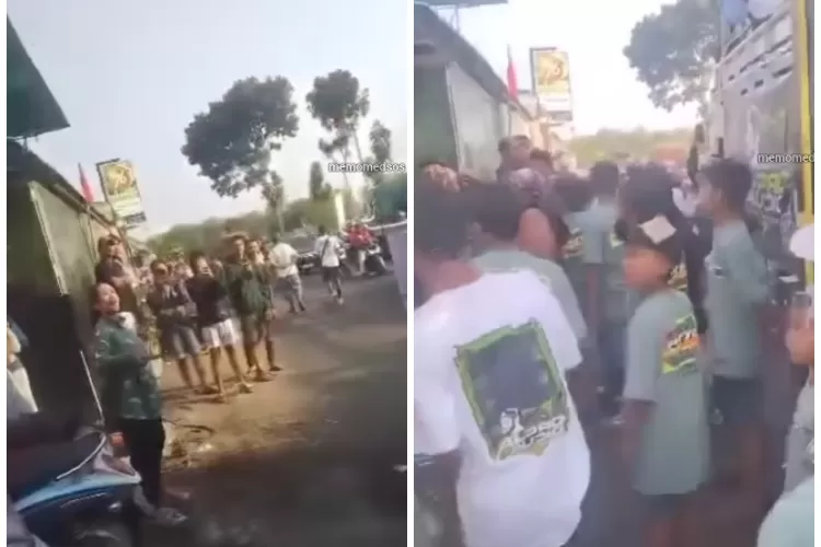 Emak-emak Nekat Siram Rombongan Sound Horeg di Pati (Foto: Kolase Instagram @memomedsos)