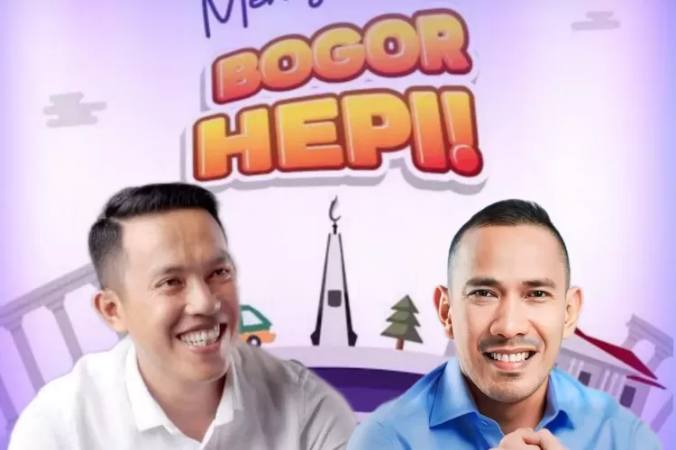 Beredar flyer Sendi Fardiansyah berpasangan dengan Rusli Prihatevy di Pilkada Kota Bogor 2024 (ist)