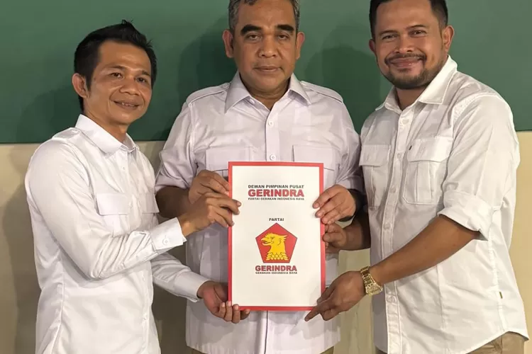Partai Gerindra Resmi Usung Om Zein dan Abang Ijo di Pilkada Purwakarta 2024. (ist)
