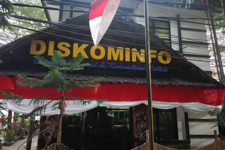 Kantor Diskominfo Purwakarta. (Aik/Metropolitan)