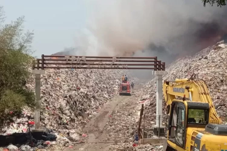Kondisi TPS Jalupang di Kabupaten Karawang (Samsudin)