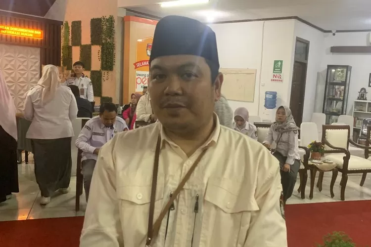Ketua KPU Kota Bogor, M Habibi Zaenal Arifin. (Rifal/Metropolitan) 