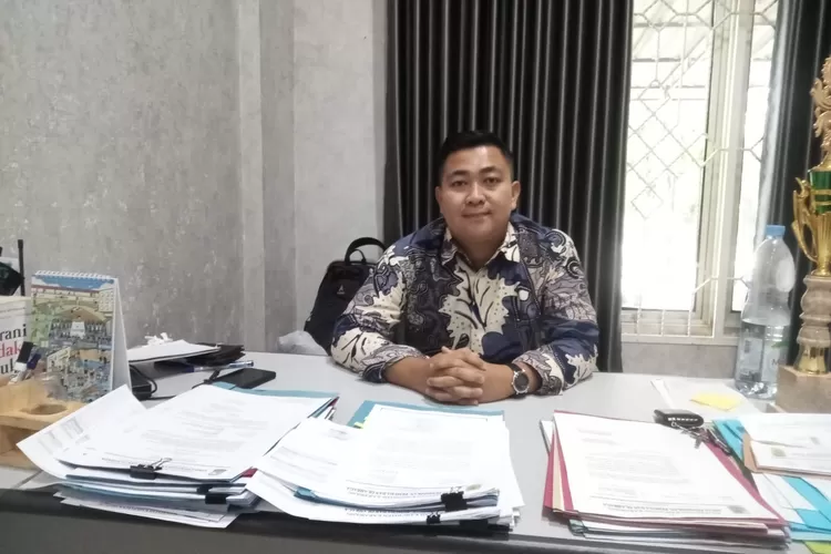 Kepala Sub Bagian Umum dan Kepegawaian Dinas Pendidikan dan Pemuda Olahraga (Disdikpora) Karawang Joean Himawan Fadlani Sam Aldia (Herman)